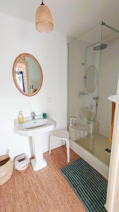 Longere Tinyhouse Avec Son Jardin-Foret Saint-Just  Extérieur photo