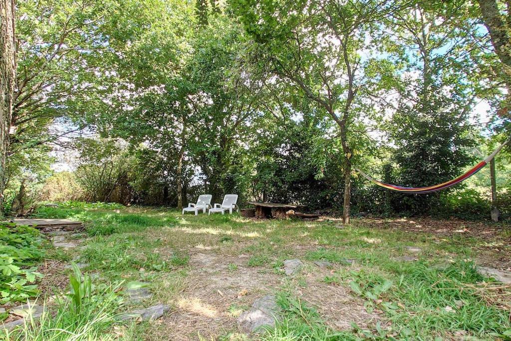 Longere Tinyhouse Avec Son Jardin-Foret Saint-Just  Extérieur photo